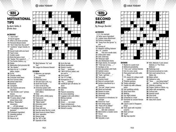 USA TODAY Seriously Fun Crosswords: 240 Satisfying Puzzles