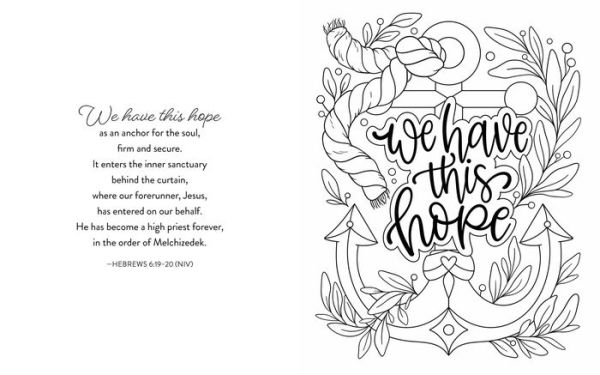 Be Still & Color: Joyful Words of Faith: An Inspirational Coloring Book