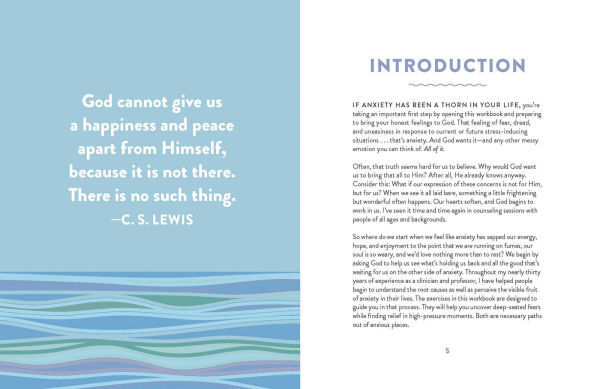 Breathe God, Out Anxiety: A Workbook of Everyday Ways to Find Calm by Welcoming the Spirit