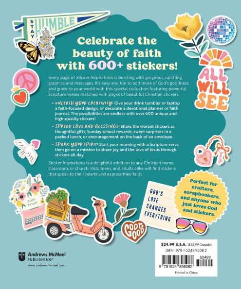 Sticker Inspirations: Praise and Promises to Remind You of God's Love