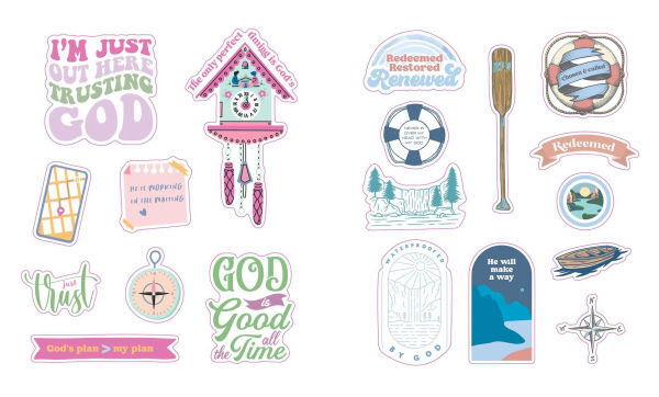 Sticker Inspirations: Praise and Promises to Remind You of God's Love