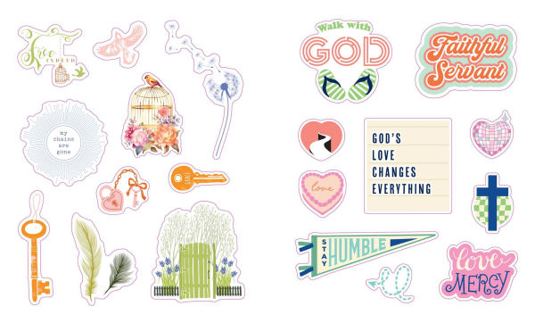 Sticker Inspirations: Praise and Promises to Remind You of God's Love