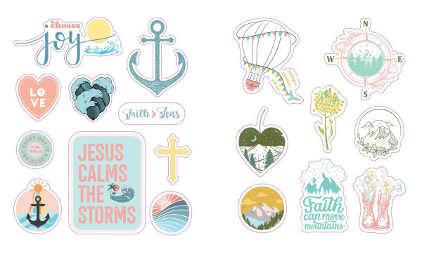 Sticker Inspirations: Praise and Promises to Remind You of God's Love
