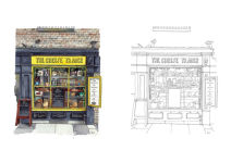 Alternative view 2 of Urban Anna Coloring Book: Enchanting Shopfronts from Around the World