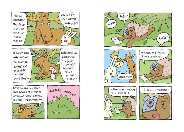 Laser Moose and Rabbit Boy: Spidermania