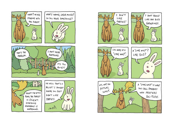 Laser Moose and Rabbit Boy: Spidermania