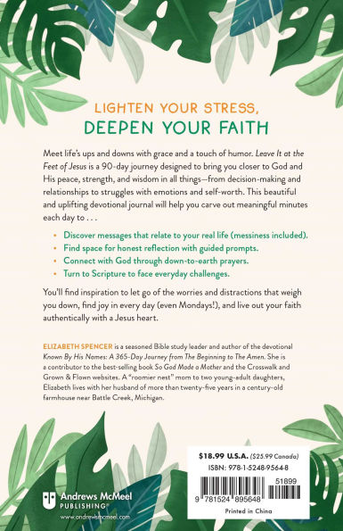 Leave It At the Feet of Jesus: 90-Day Devotional