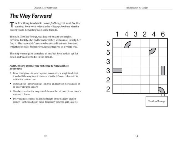 The Murder Mystery Club Puzzle Book: Murder in the Village