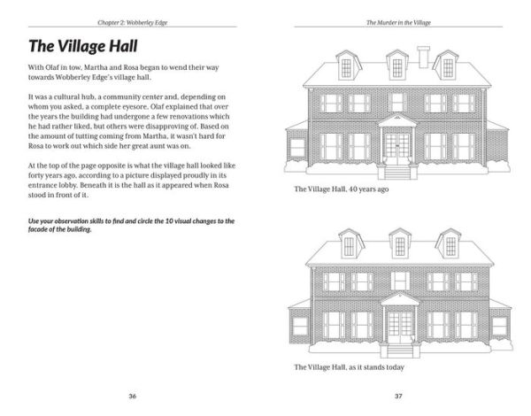 The Murder Mystery Club Puzzle Book: Murder in the Village