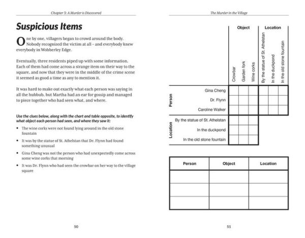 The Murder Mystery Club Puzzle Book: Murder in the Village