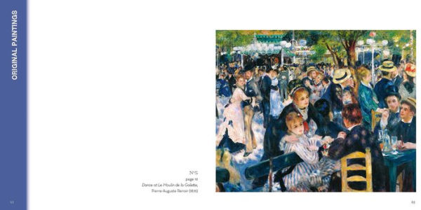 The Impressionists Color-By-Dot Coloring Book