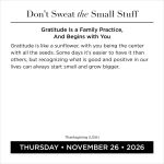 Alternative view 2 of Don't Sweat the Small Stuff 2026 Day-to-Day Calendar