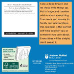 Alternative view 5 of Don't Sweat the Small Stuff 2026 Day-to-Day Calendar