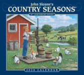 Alternative view 1 of John Sloane's Country Seasons 2026 Deluxe Wall Calendar: 40th Anniversary Ed.