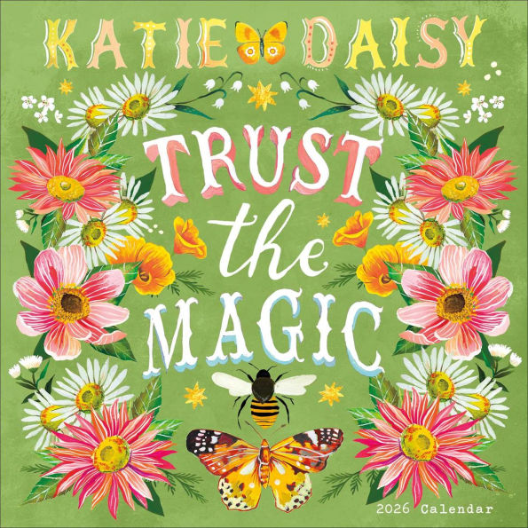 2026 Katie Daisy Wall Calendar