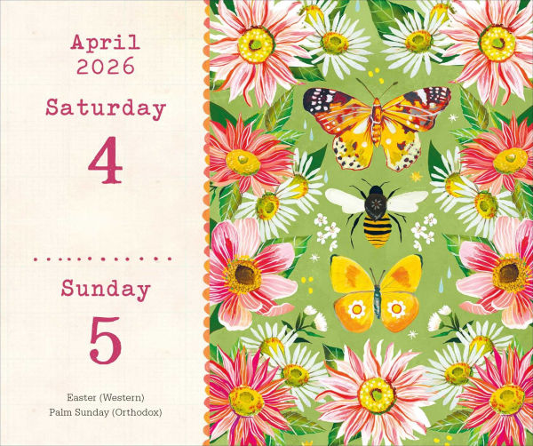 2026 Katie Daisy Day-to-Day Calendar