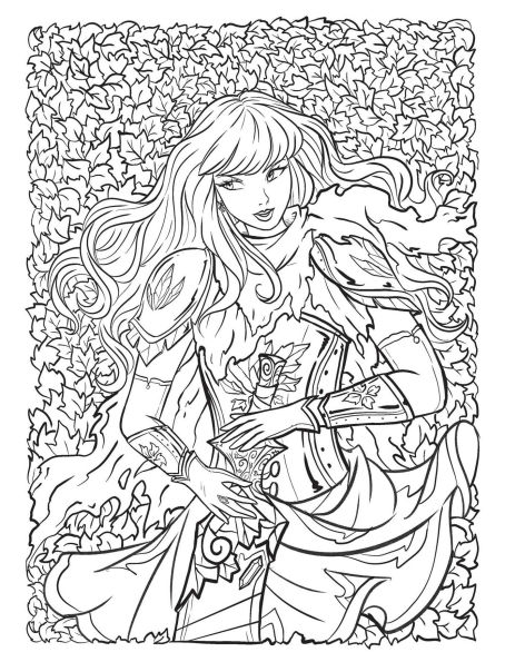 The Knights of Tayrealm Coloring Book