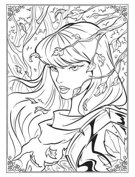 The Knights of Tayrealm Coloring Book