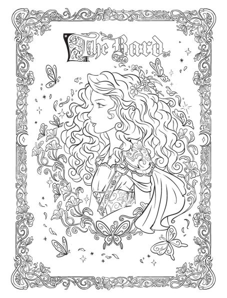 The Knights of Tayrealm Coloring Book