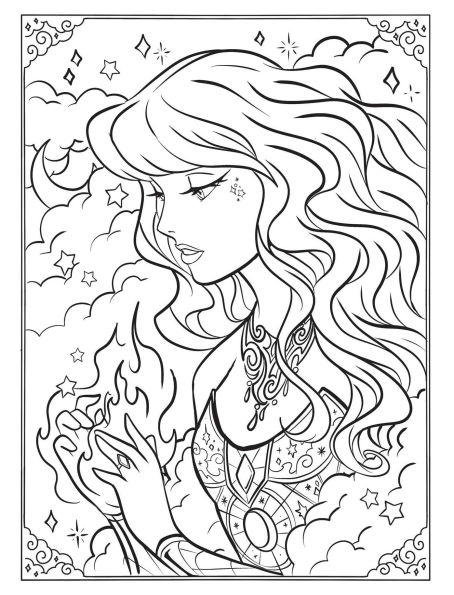 The Knights of Tayrealm Coloring Book