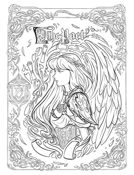 The Knights of Tayrealm Coloring Book