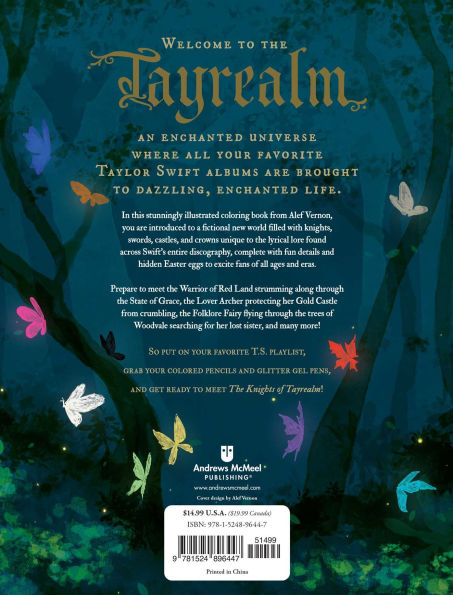 The Knights of Tayrealm Coloring Book