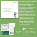 Alternative view 5 of Lonely Planet: French Phrasebook 2026 Day-to-Day Calendar
