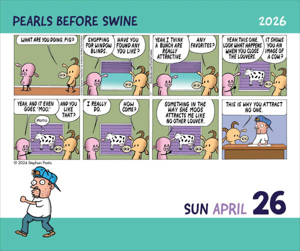Pearls Before Swine 2026 Day-to-Day Calendar
