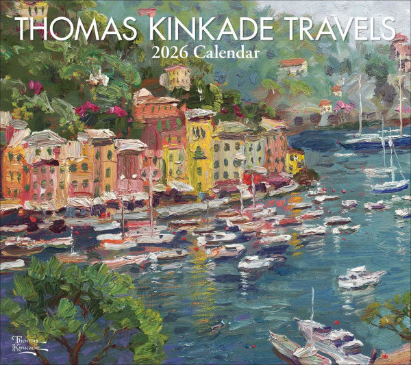 2026 Thomas Kinkade Travels Deluxe Wall Calendar
