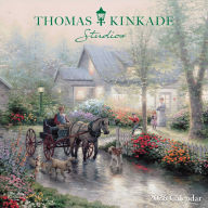 Title: Thomas Kinkade Studios 2026 Mini Wall Calendar