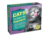 Title: 2026 Cats Are Cheaper Than Therapy Day-to-Day Calendar