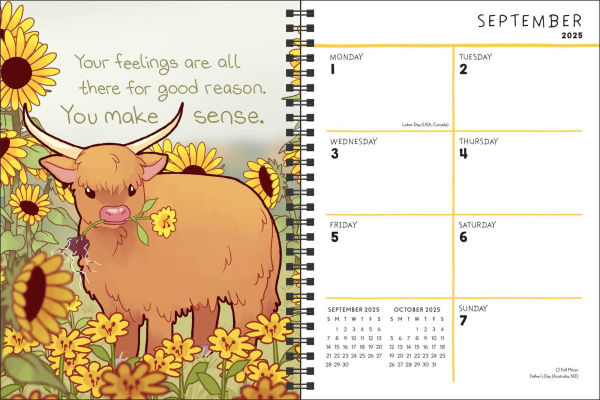 2025-2026 I Am My Own Kind of Beautiful 16-Month Weekly/Monthly Planner