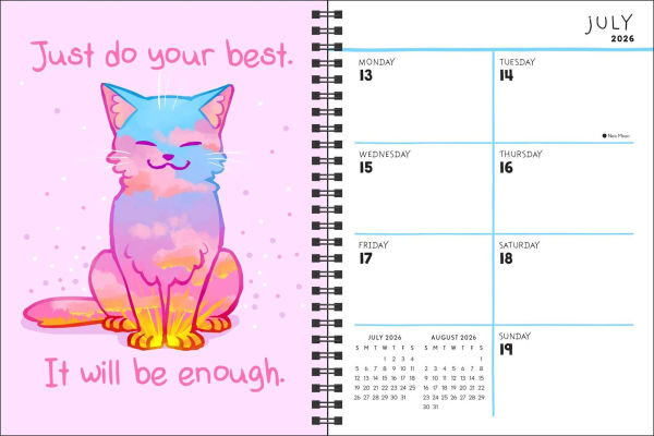 2025-2026 I Am My Own Kind of Beautiful 16-Month Weekly/Monthly Planner