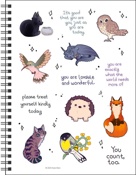 2025-2026 I Am My Own Kind of Beautiful 16-Month Weekly/Monthly Planner