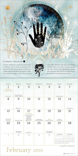 2026 Year of the Witch Wall Calendar