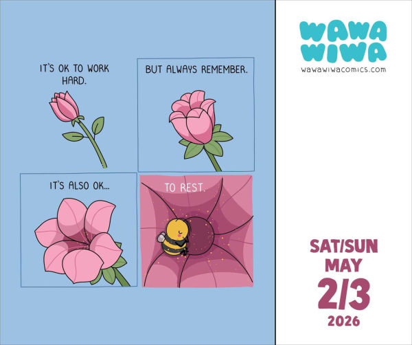 2026 Wawawiwa's A Beautiful Day Day-to-Day Calendar