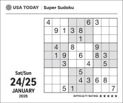Alternative view 5 of 2026 USA TODAY Sudoku Day-to-Day Calendar