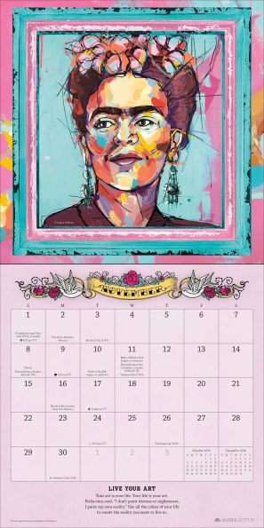 2026 For the Love of Frida Wall Calendar