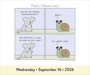 Alternative view 2 of 2026 Poorly Drawn Lines Day-to-Day Calendar
