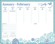 Alternative view 6 of Dolly Parton 2026 Weekly Desk Pad Calendar