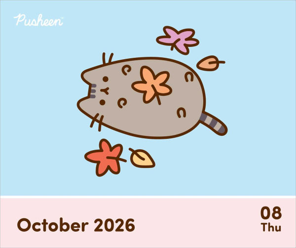 2026 Pusheen Day-to-Day Calendar
