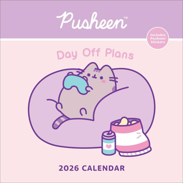2026 Pusheen Wall Calendar