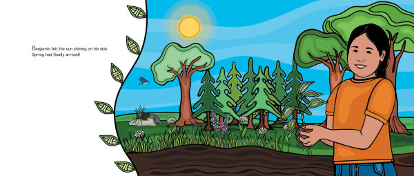 Benjamin Grows a Garden