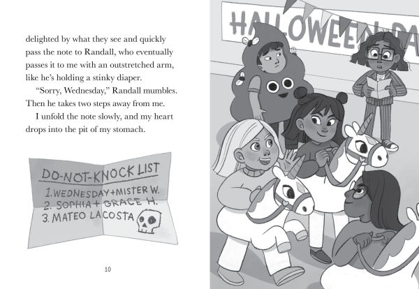 Wednesday Wilson Looks on the Fright Side