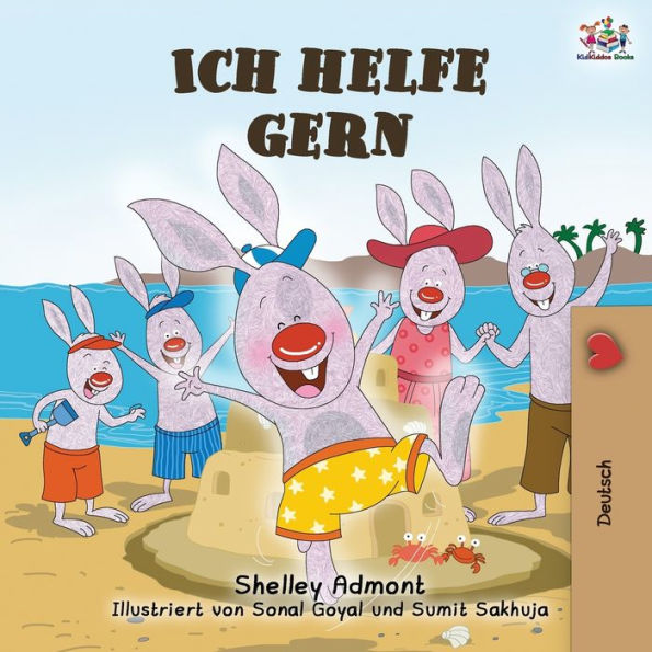 Ich helfe gern: I Love to Help -German Edition
