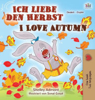 Title: I Love Autumn (German English Bilingual Book), Author: Shelley Admont