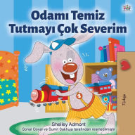 Title: I Love to Keep My Room Clean (Turkish Book for Kids), Author: Shelley Admont