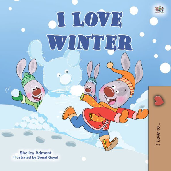 I Love Winter: English children's book