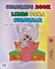 Title: Coloring book #1 (English Spanish Bilingual edition): Language learning coloring book, Author: Shelley Admont