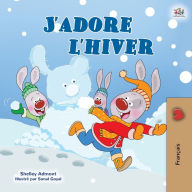 Title: I Love Winter (French Children's Book), Author: Shelley Admont